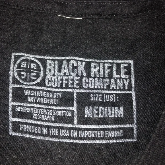Black rifle coffee company t shirt size medium - Picture 3 of 5